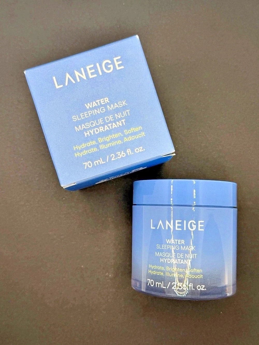 LANEIGE Water Sleeping Mask Hydrating Face Mask Blue NWT